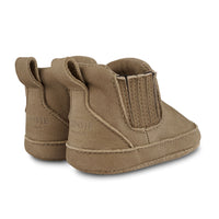 Donsje Brown Truffle Nubuck Booties