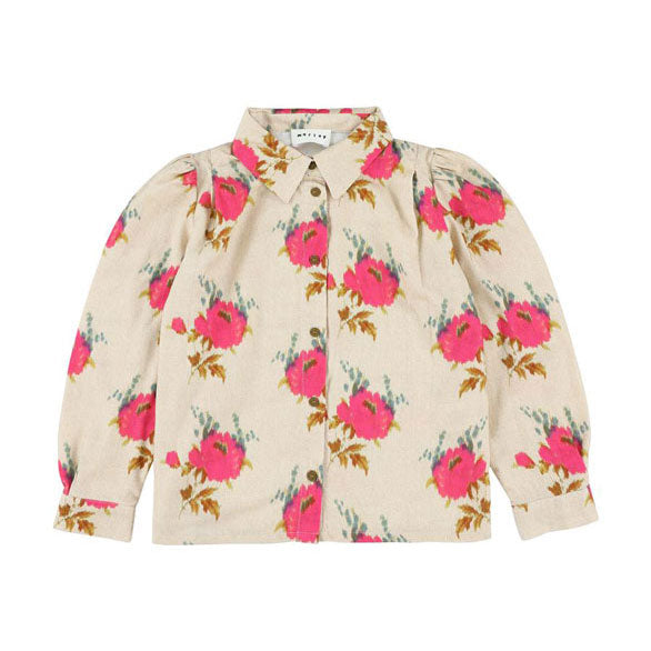 Morley Beige Roses Tessy Blouse