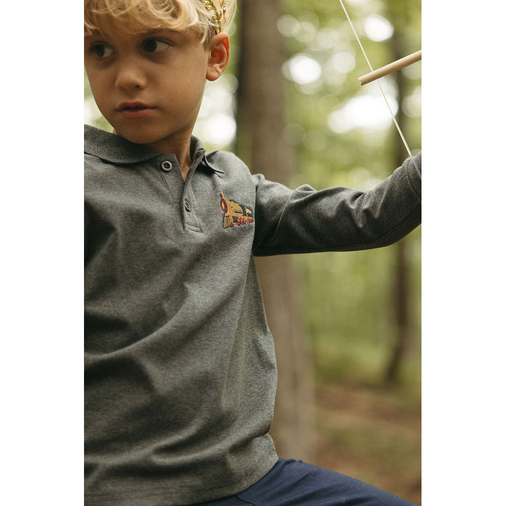 Arza Grey Polo