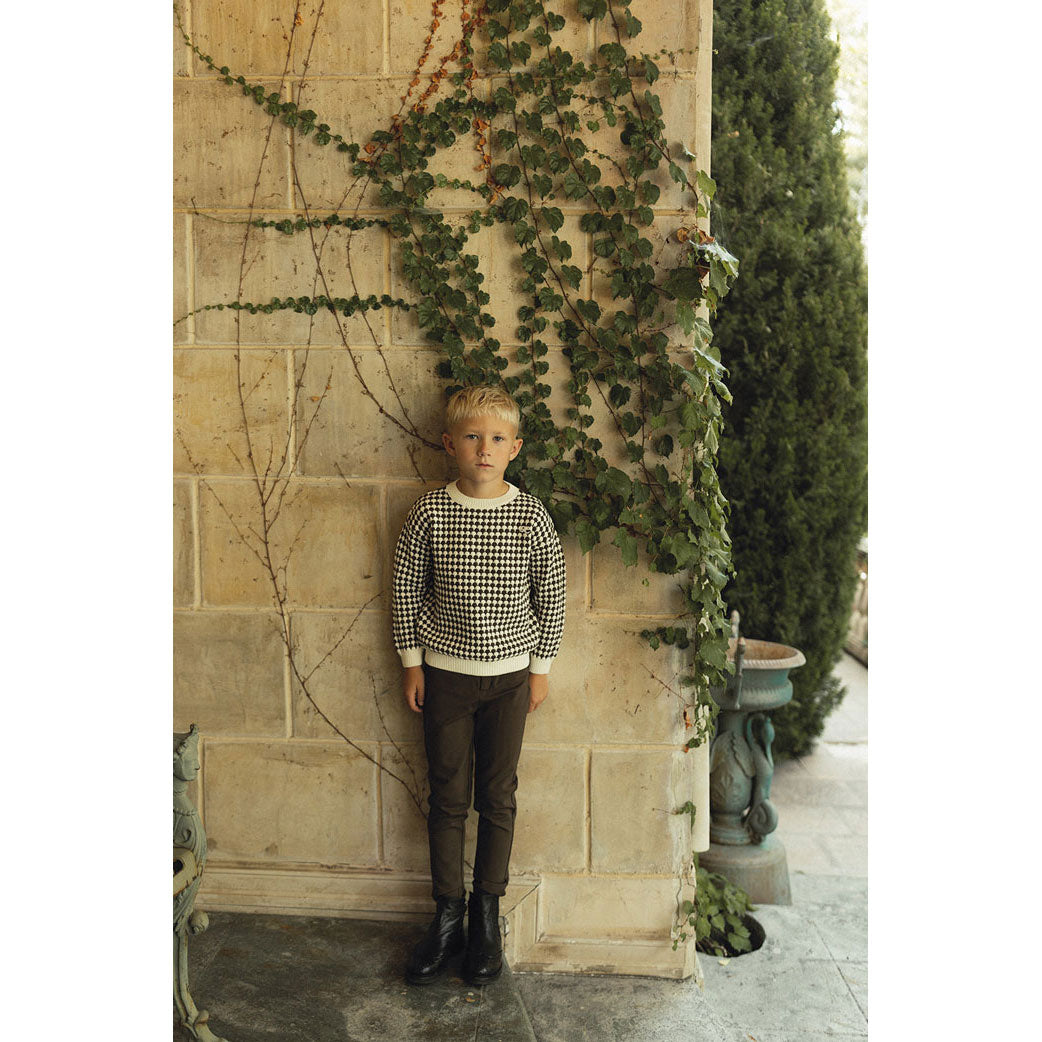 L by Ladida Silken Moss Chunky Sweater