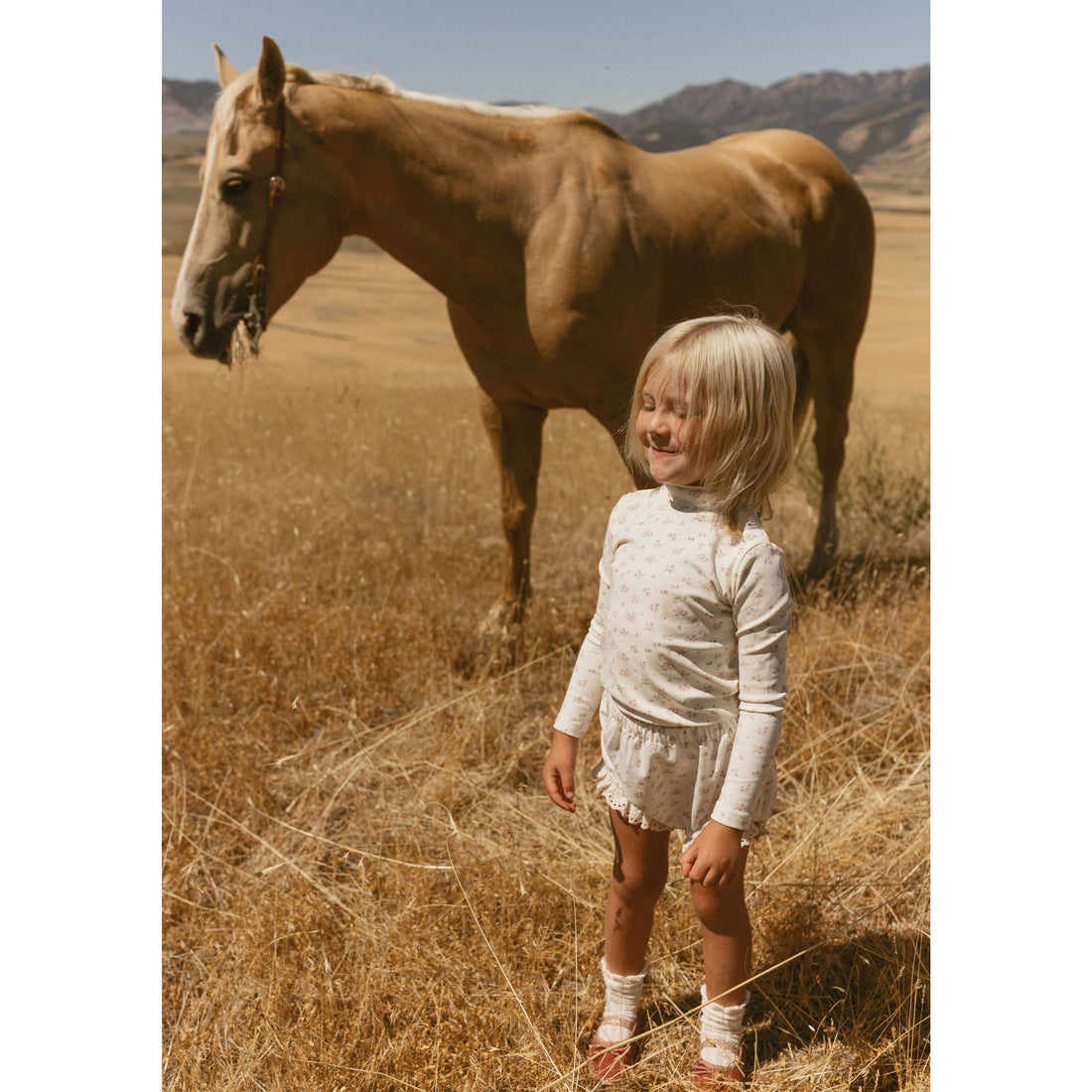 L by Ladida Cream Tiny Bud Bloomers