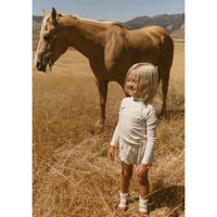 L by Ladida Cream Tiny Bud Bloomers