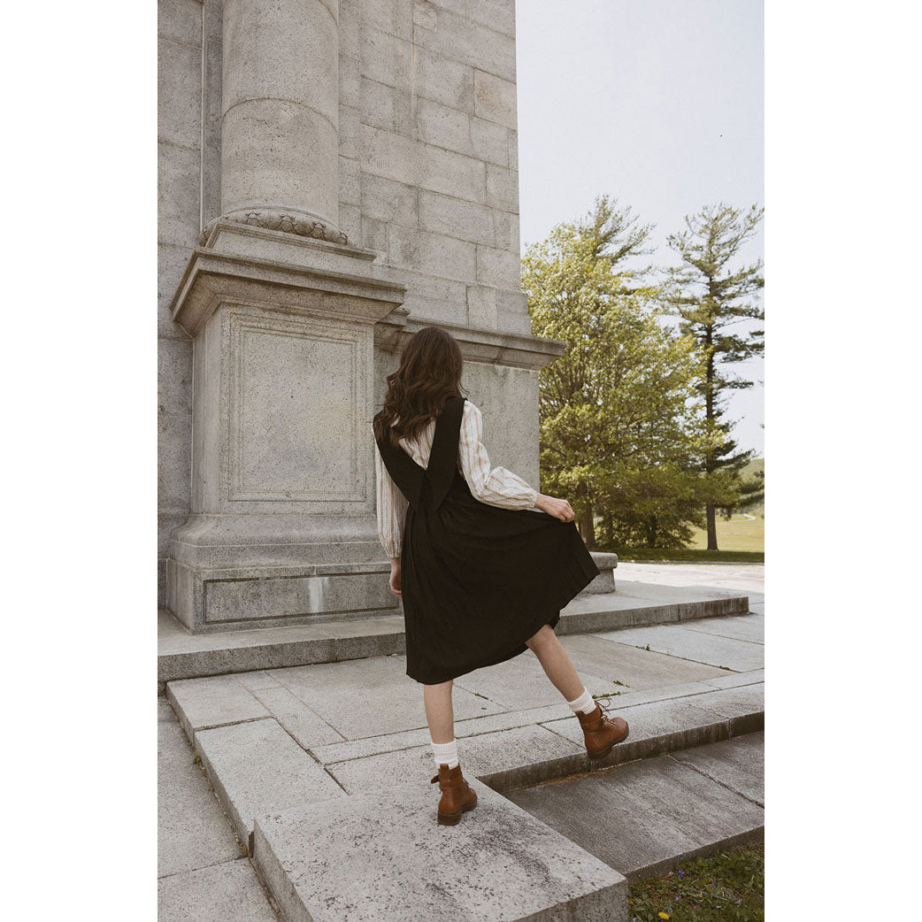Darlin Black Pleated Jumper