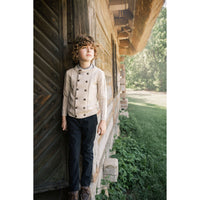Noma Warm Stone Double Breasted Sweater