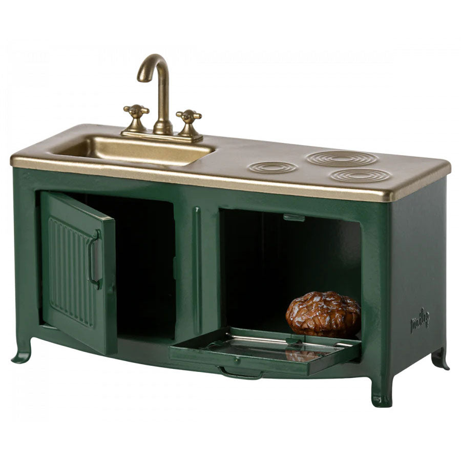 Maileg Kitchen, Mouse - Dark green