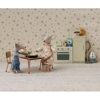 Maileg Table And Chair Set, Mouse - Dark Powder