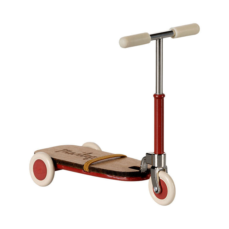 Maileg Kick Board, Mouse - Red