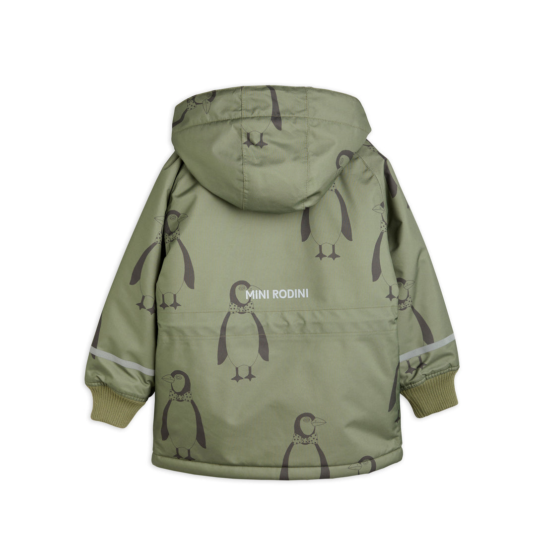 Mini Rodini Green Penguin K2 Parka
