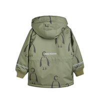 Mini Rodini Green Penguin K2 Parka