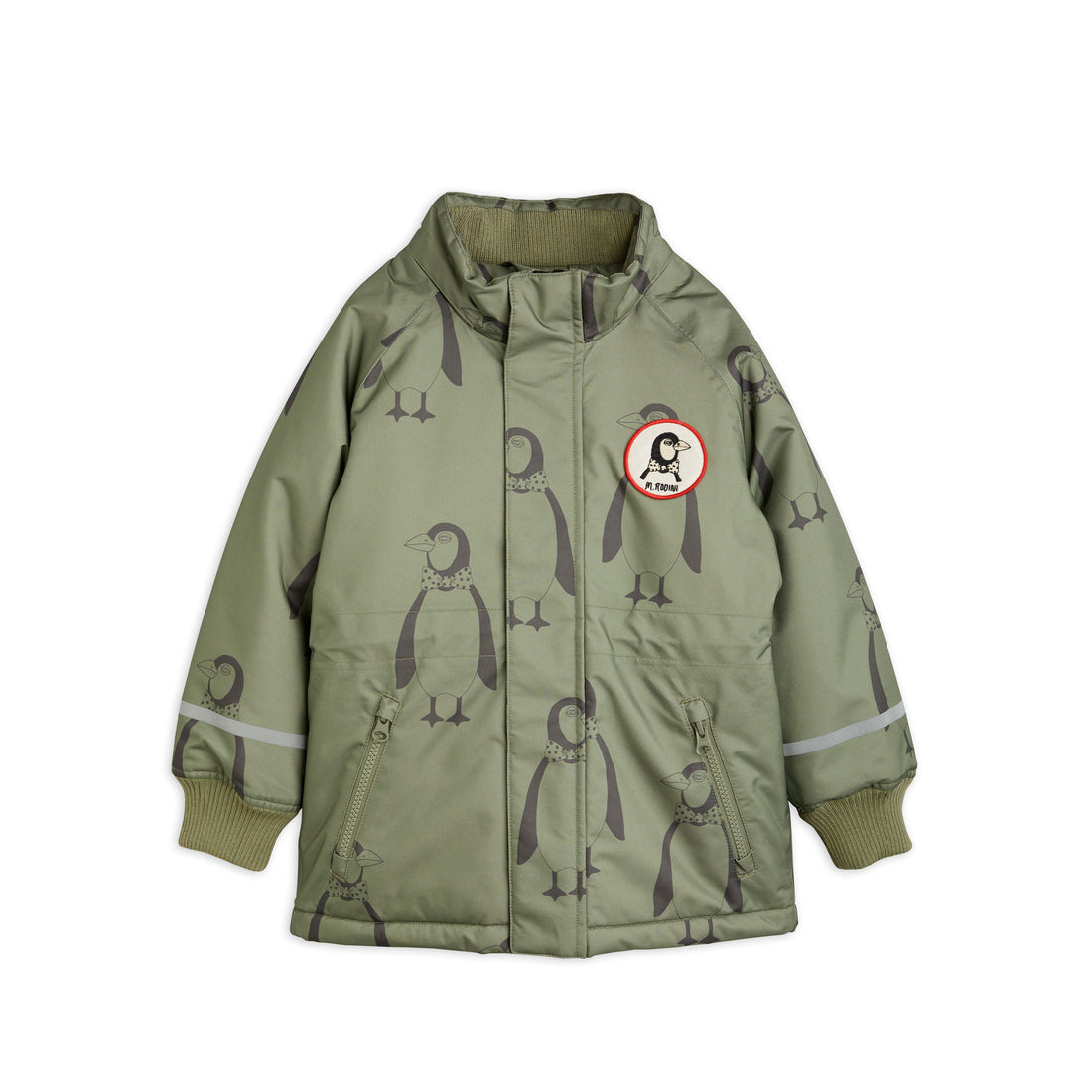 Mini Rodini Green Penguin K2 Parka