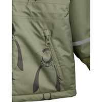 Mini Rodini Green Penguin K2 Parka
