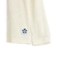 Mini Rodini Cream Modal Rib Turtleneck