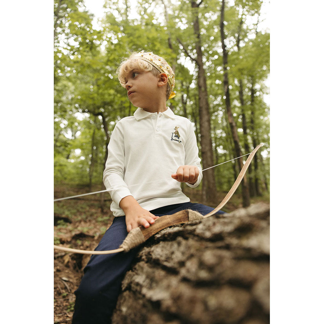 Arza White Polo