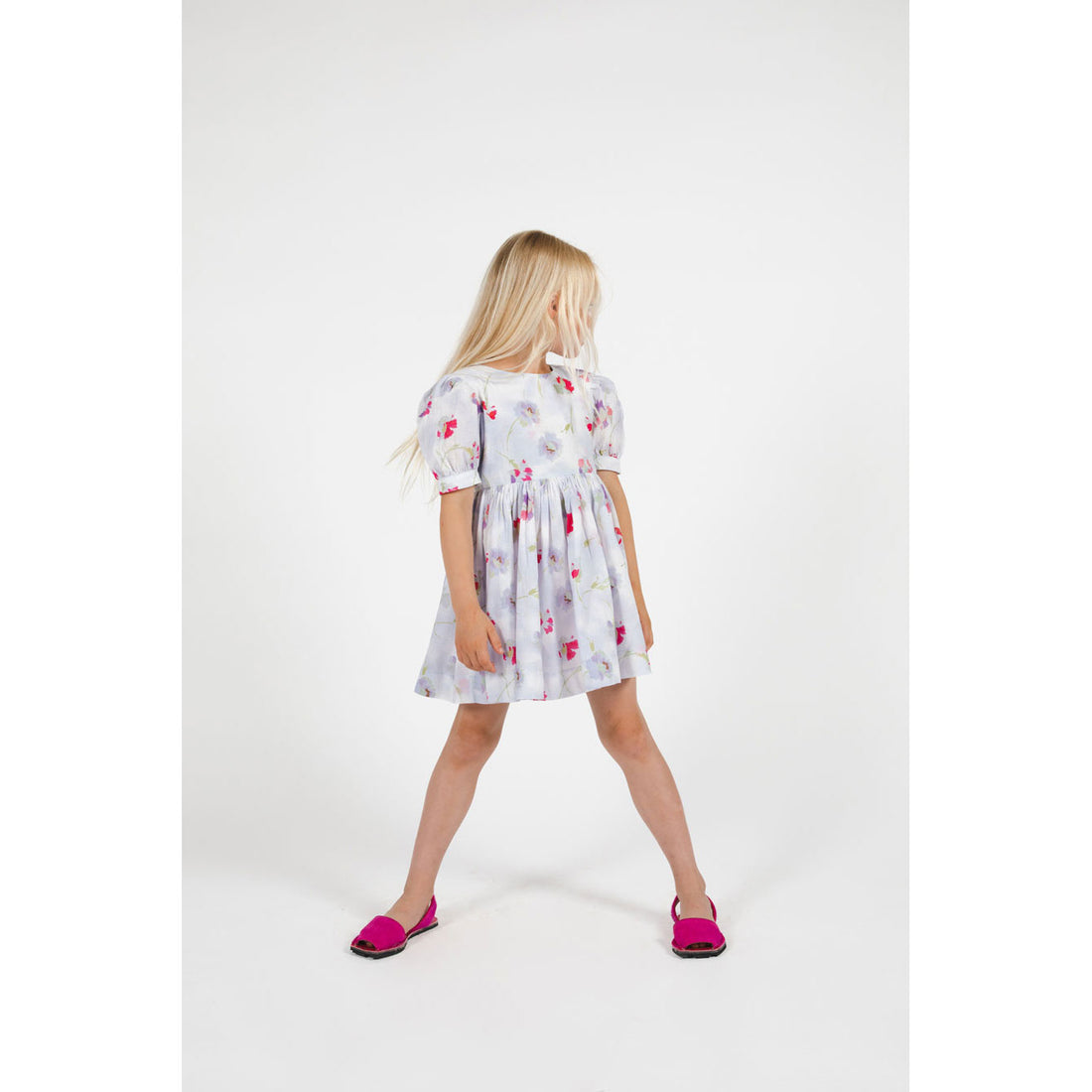 Morley Lilac Field Ursula Dress