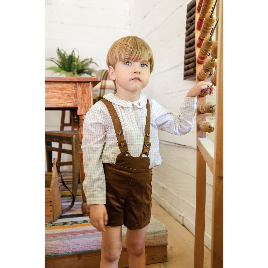 Belati Camel Suspender Overall