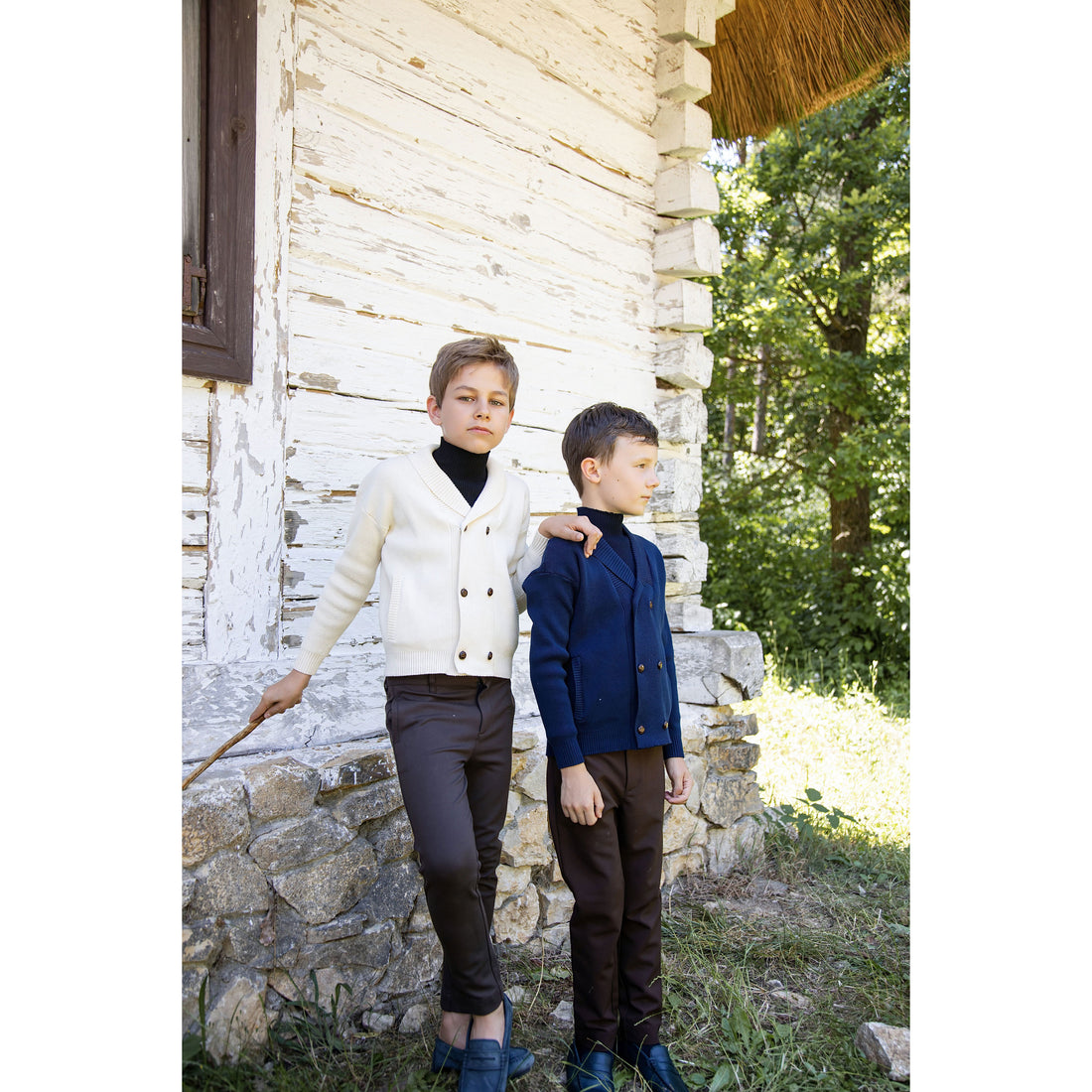 Belati  Chocolate Solid Pants