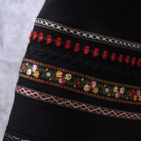 HEV Black Ribbon Detail Skirt