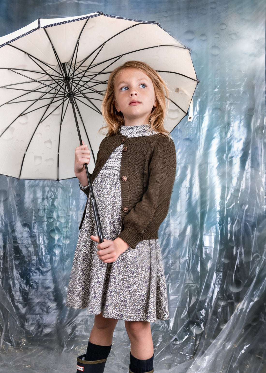 Noma Olive Intricate Smocking Dress
