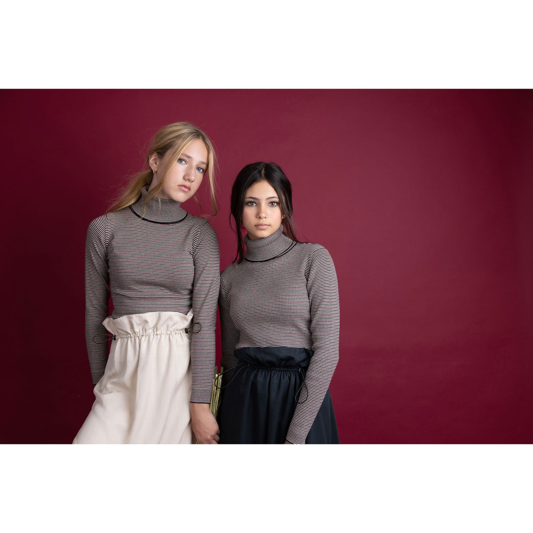 Hev Vanilla Toggle Waist Skirt
