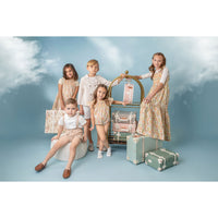 Belati Coral Smocked Jumper