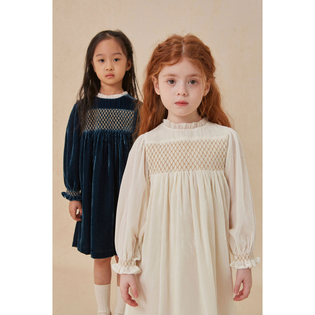 Cera Una Volta Cream Silvia Dress