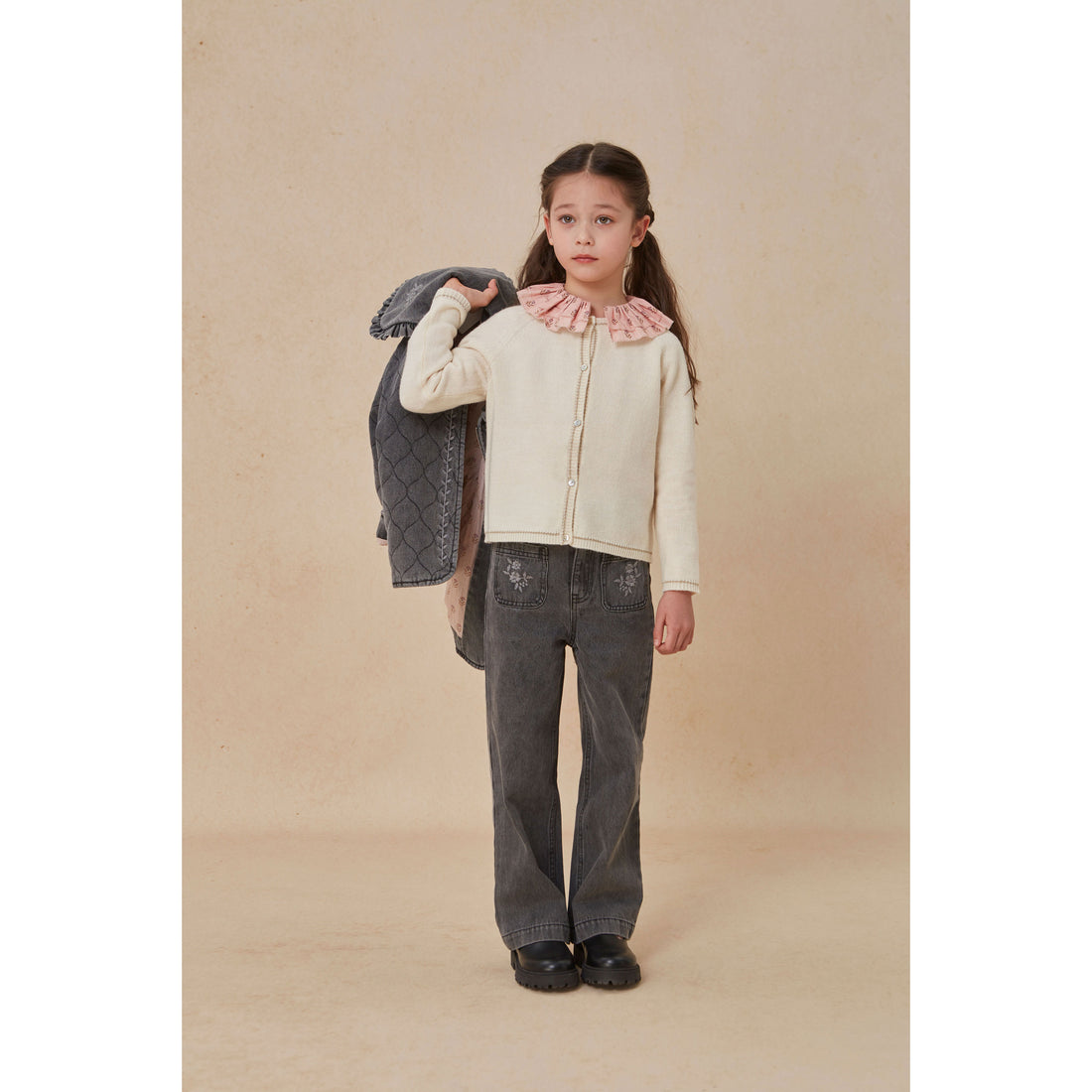 Cera Una Volta Cream Gabriella Cardigan