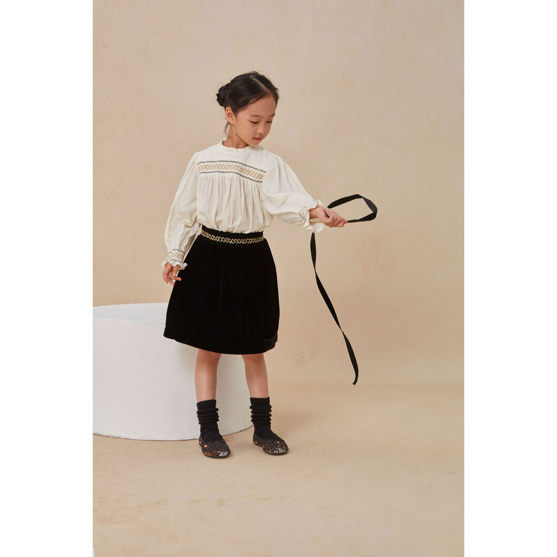 Cera Una Volta Cream Megan Blouse
