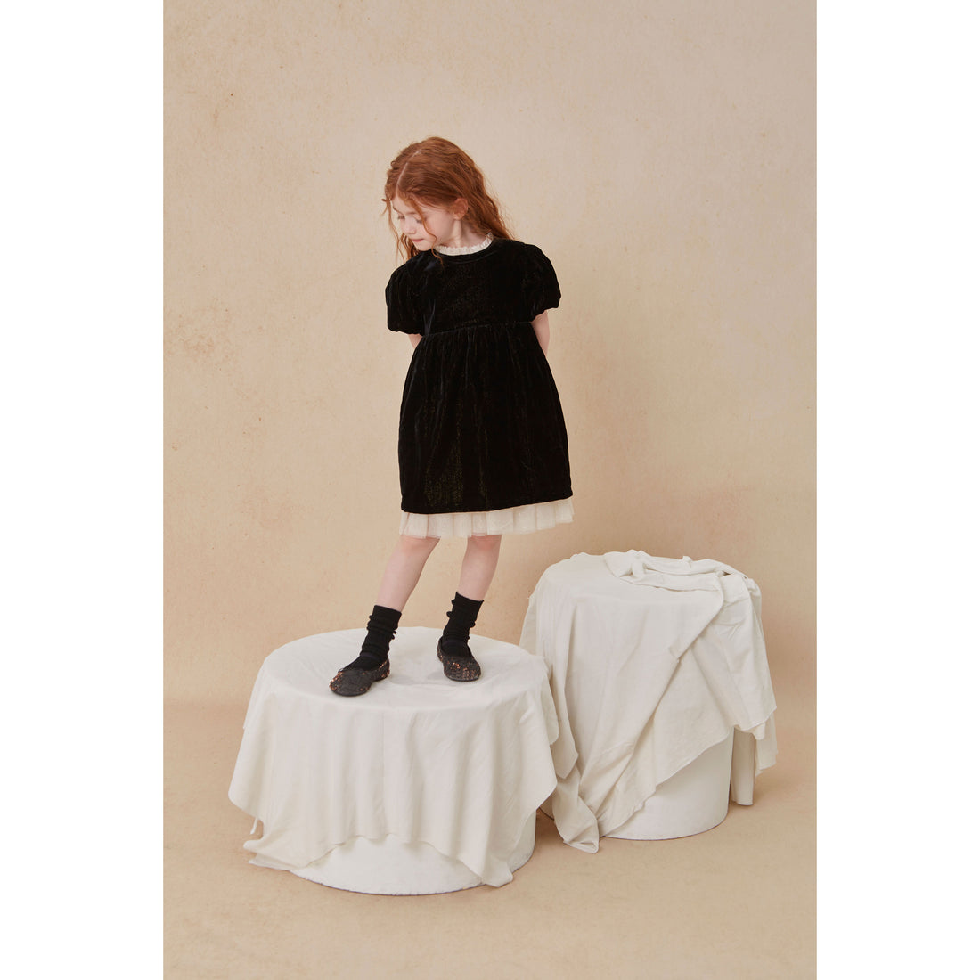 Cera Una Volta Black Ginevra Dress