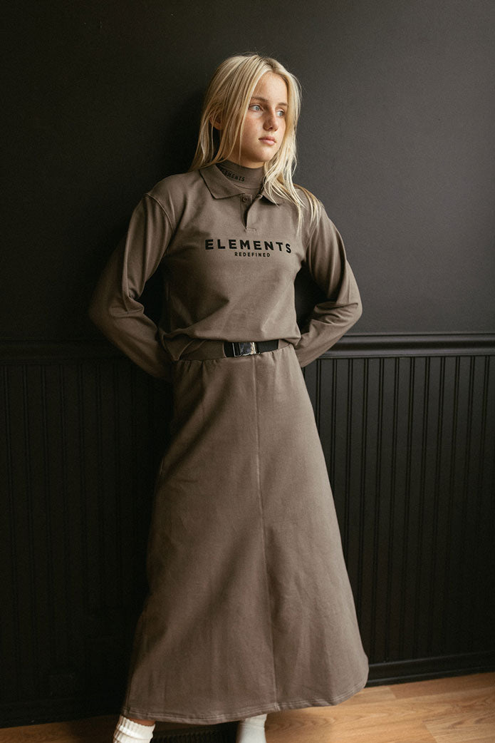 ELEMENTS Earth Buckle Sweatshirt Skirt