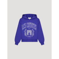 Les Coyotes De Paris Ultramarine Blue Oversized College Hoodie