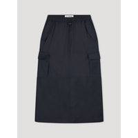 Les Coyotes De Paris Navy Long Cargo Skirt
