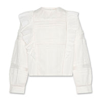 AO76 White Leen Dobby Shirt