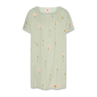 AO76 Quiet Green Dandelion Fanta Dress