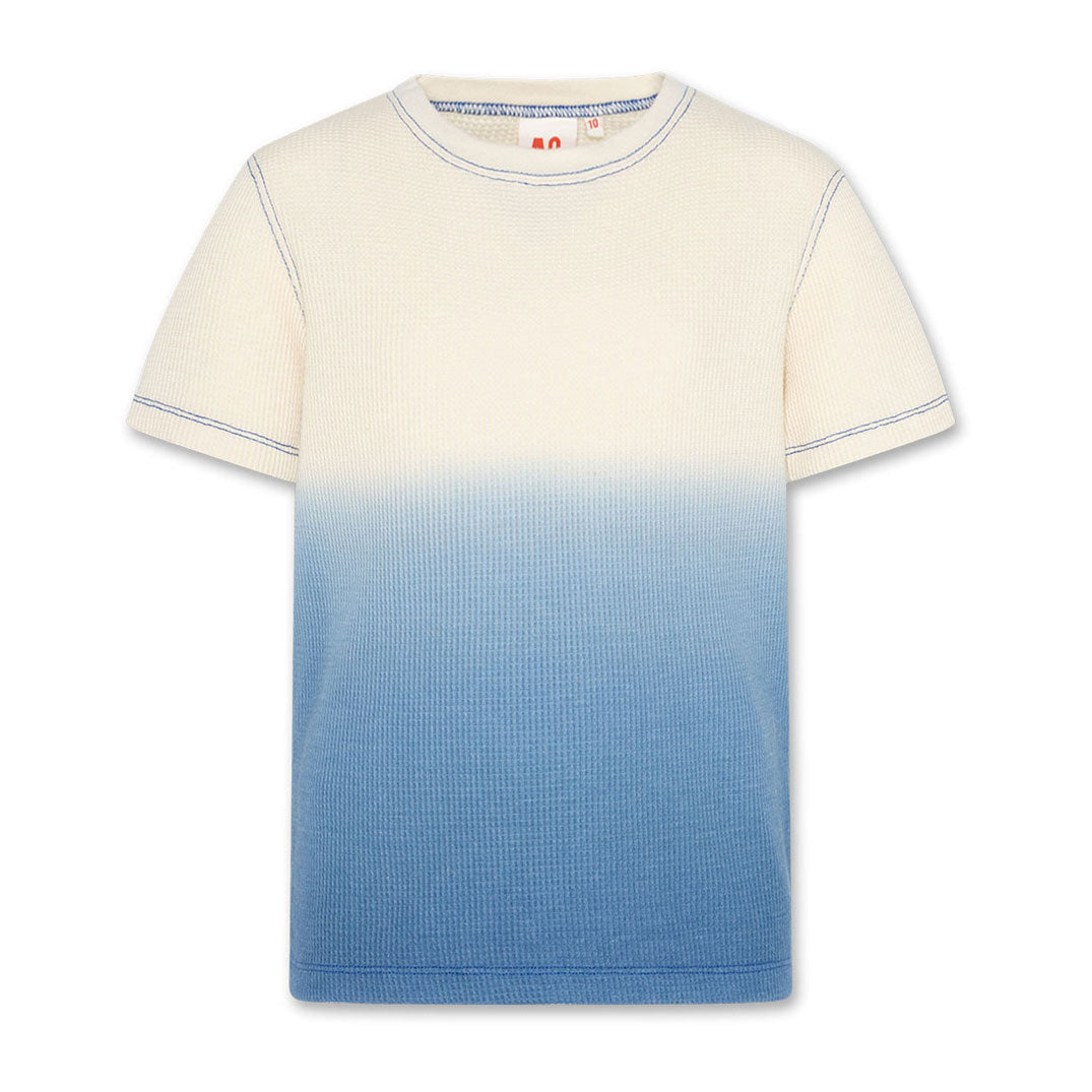 AO76 Natural Dip Dye Mat Tee