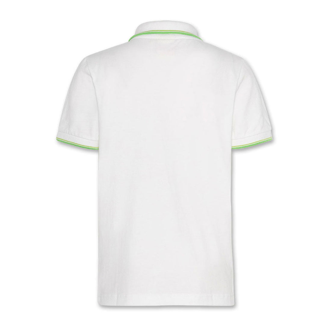 AO76 White Carter Logo Polo