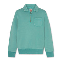 AO76 Turqoise Jack Polo Sweatshirt