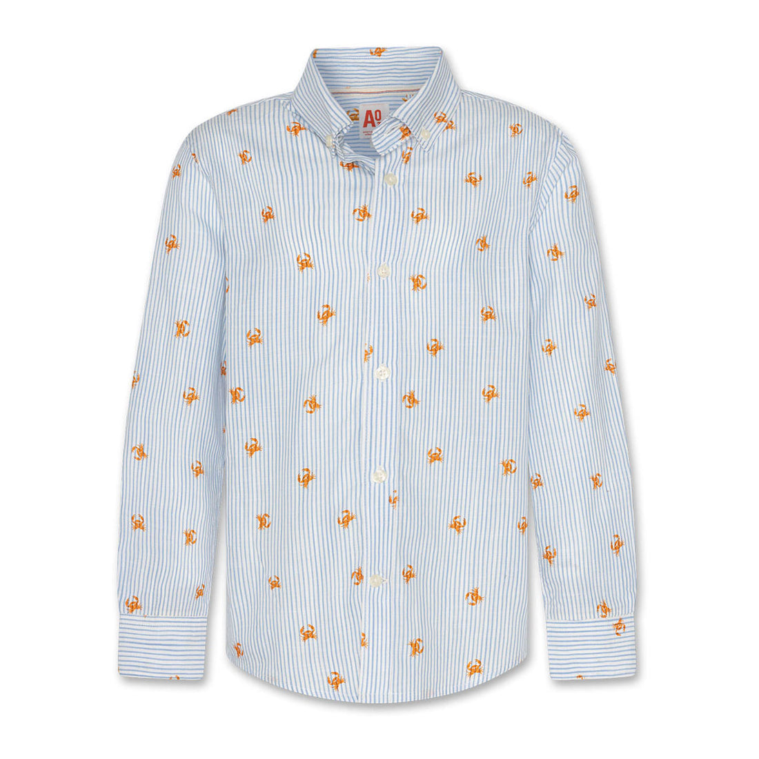 AO76 Blue AOP Crab Axel Shirt