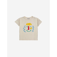 Bobo Choses Offwhite Baby Happy Mask T-Shirt
