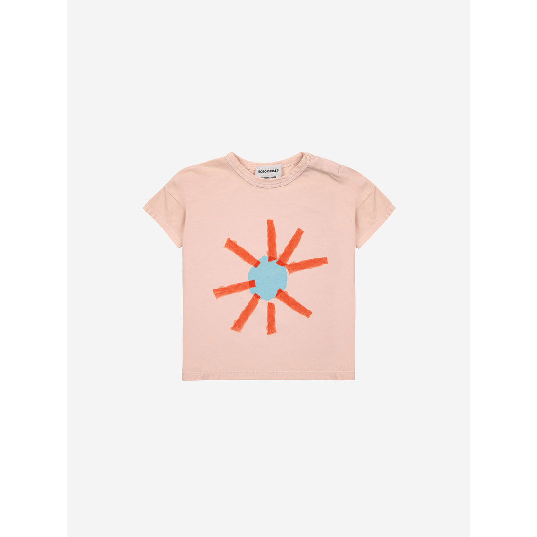Bobo Choses Light Pink Baby Sun T-Shirt