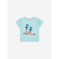 Bobo Choses Light Blue Baby Dancing Giants T-Shirt