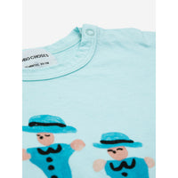 Bobo Choses Light Blue Baby Dancing Giants T-Shirt