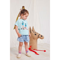 Bobo Choses Light Blue Baby Dancing Giants T-Shirt