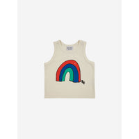 Bobo Choses Offwhite Baby Rainbow Tank Top