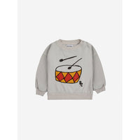 Bobo Choses Beige Baby Play The Drum Sweatshirt