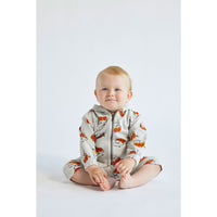 Bobo Choses Beige Baby Play The Drum Zipped Hoodie