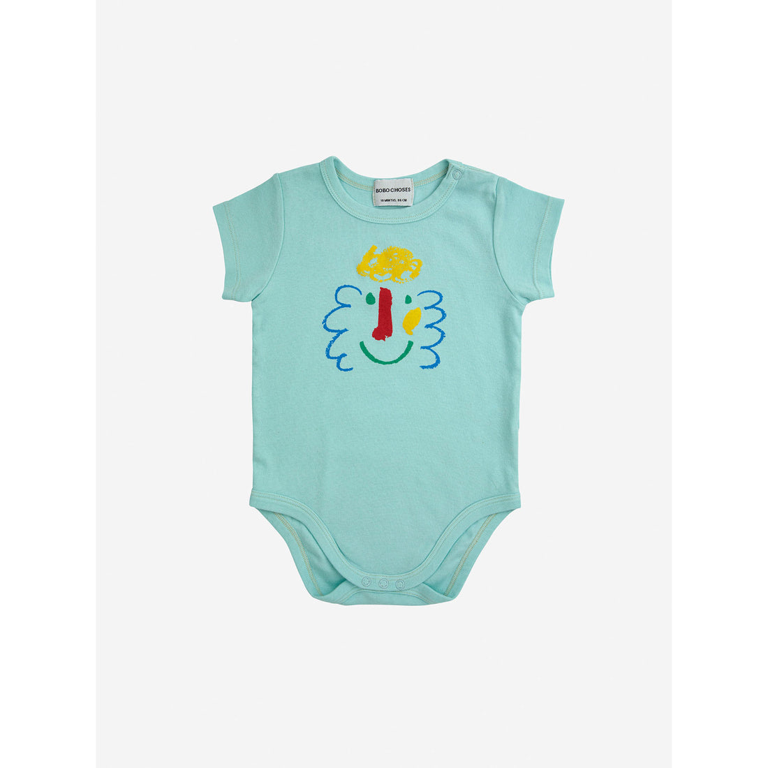 Bobo Choses Light Blue Baby Happy Mask Body