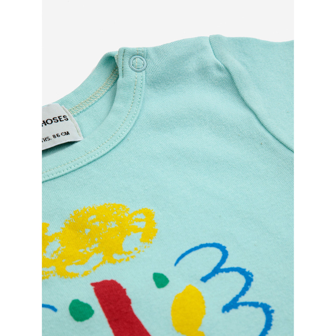 Bobo Choses Light Blue Baby Happy Mask Body