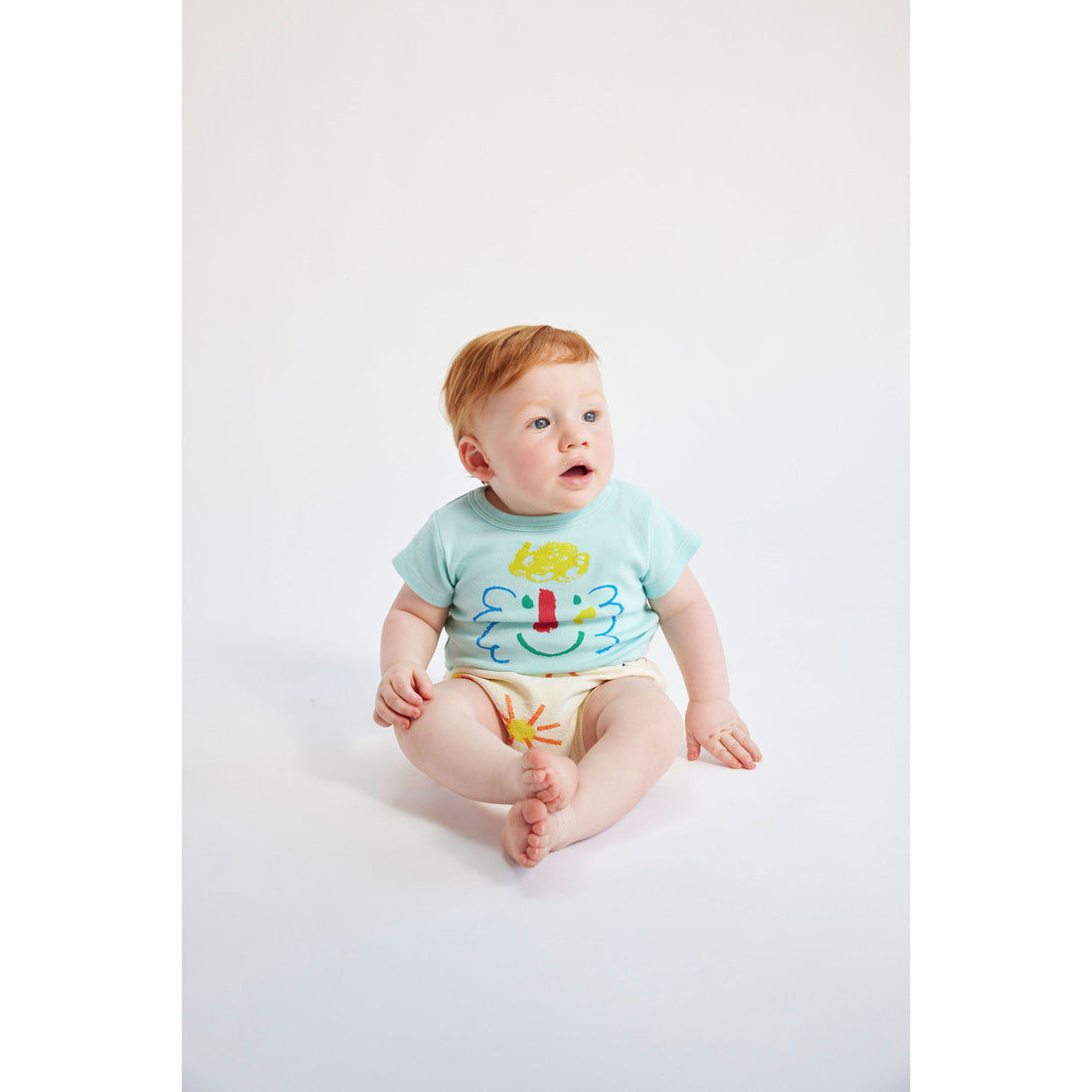 Bobo Choses Light Blue Baby Happy Mask Body