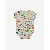 Bobo Choses Offwhite Baby Funny Insects All Over Body