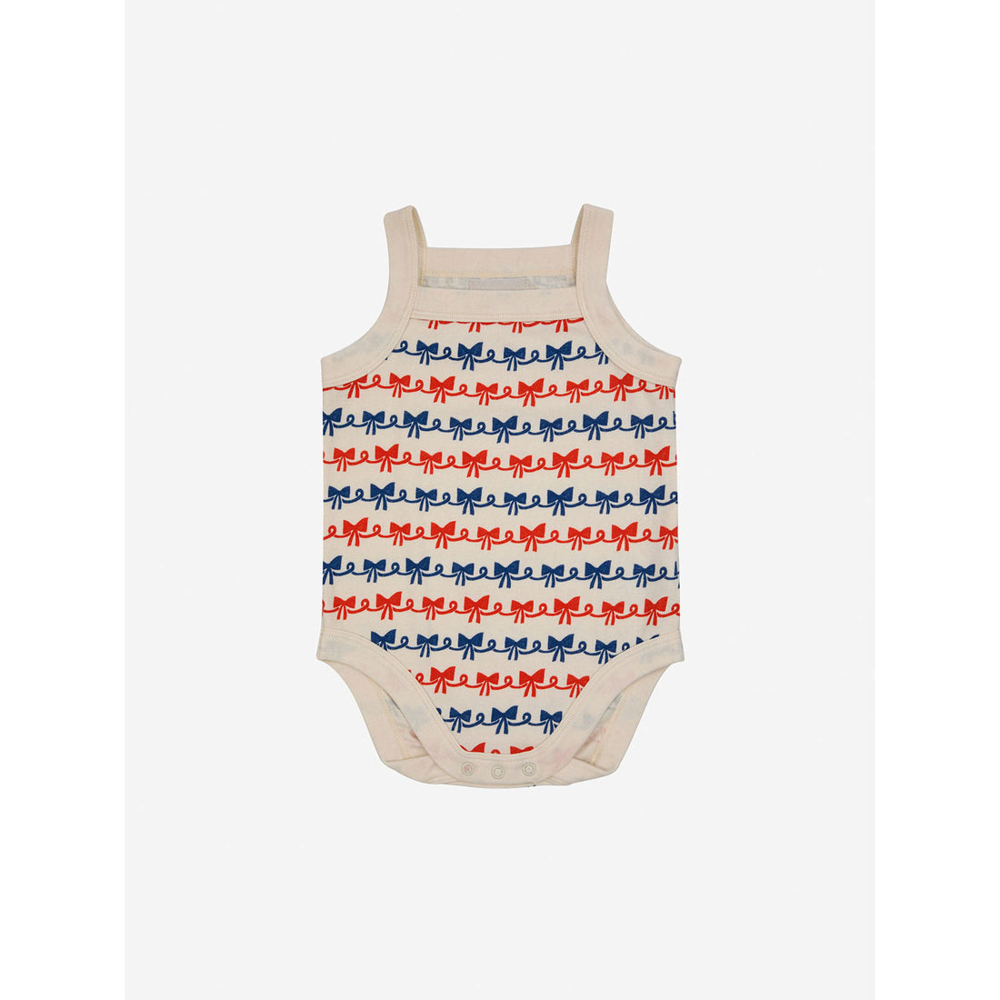 Bobo Choses Offwhite Baby Ribbon Bow All Over Body
